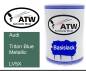 Preview: Audi, Triton Blue Metallic, LV5X: 500ml Lackdose, von ATW Autoteile West.